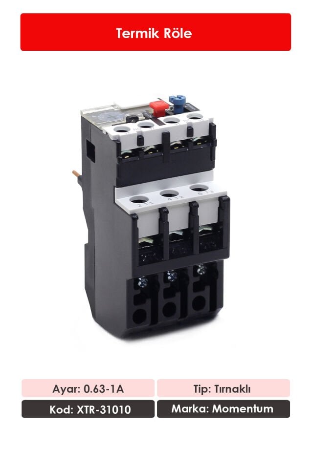 Momentum Termik Röle 0.63-1A XTR-31010