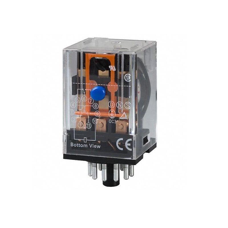 Momentum Röle 3 Kontak 11 Pin 10A Bobin:24VAC MRL-63002