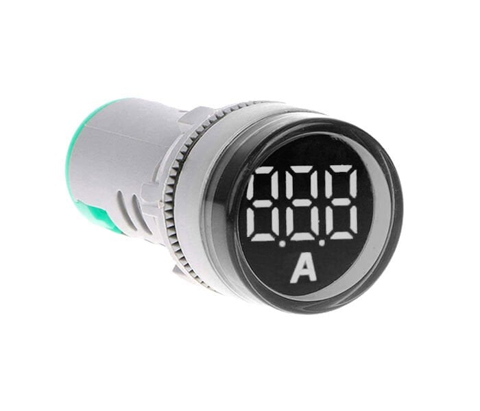 Momentum D22 Sinyal Led Ampermetre 0-100A Beyaz MB3-EV616