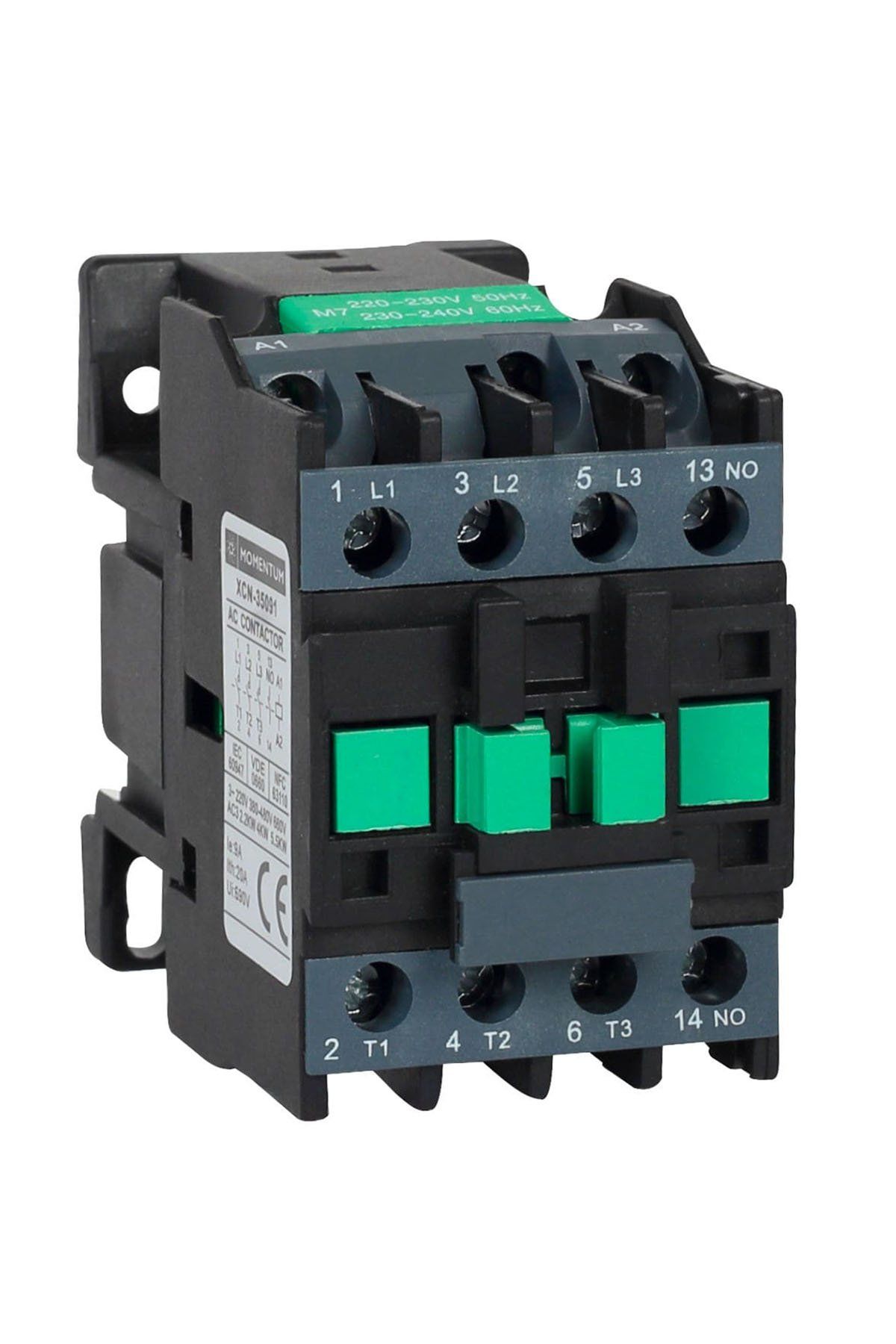 Momentum Kontaktör 9A 4kW 1NO XCN-35091