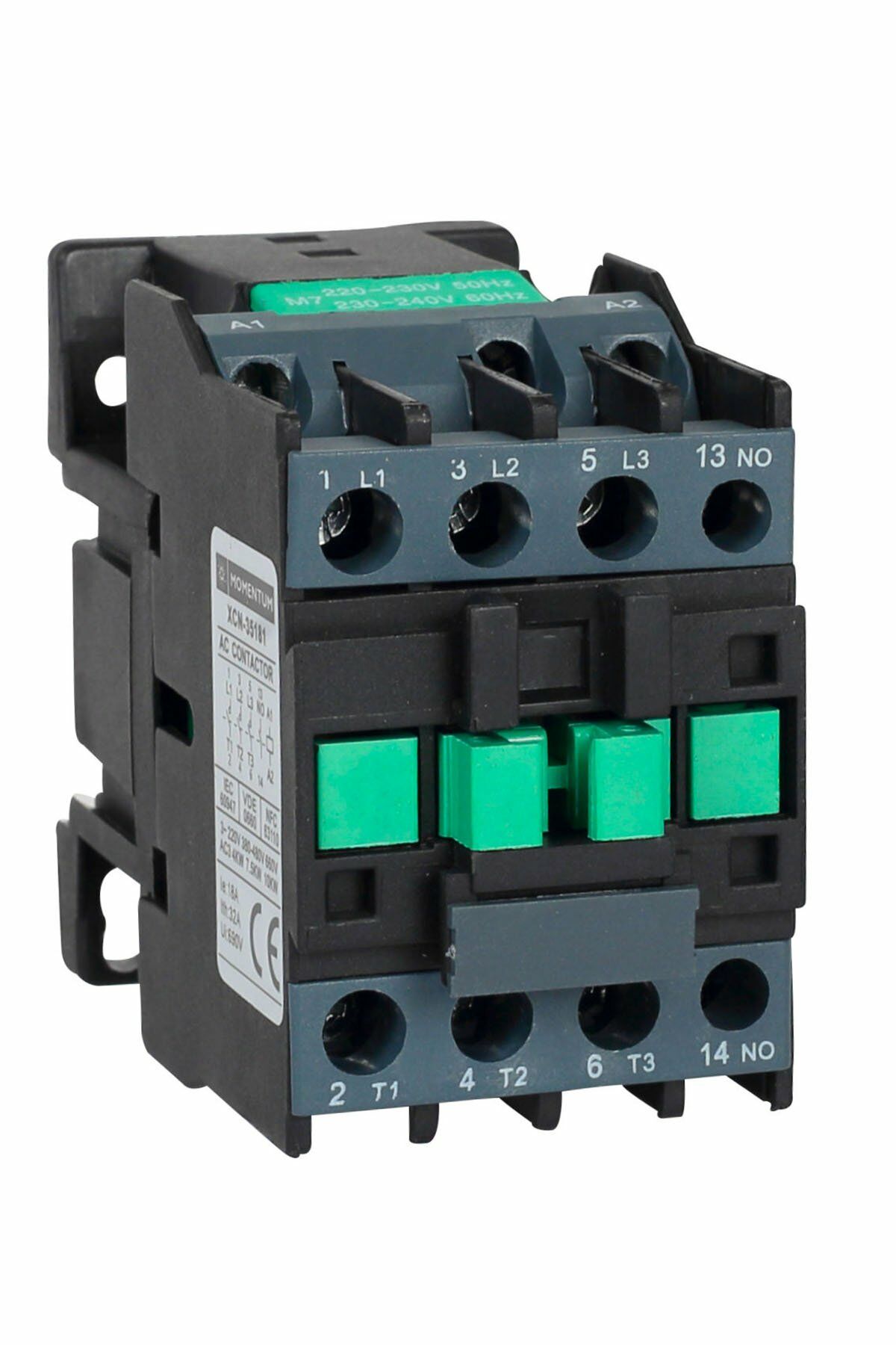 Momentum Kontaktör 18A 7.5kW 1NC XCN-35182