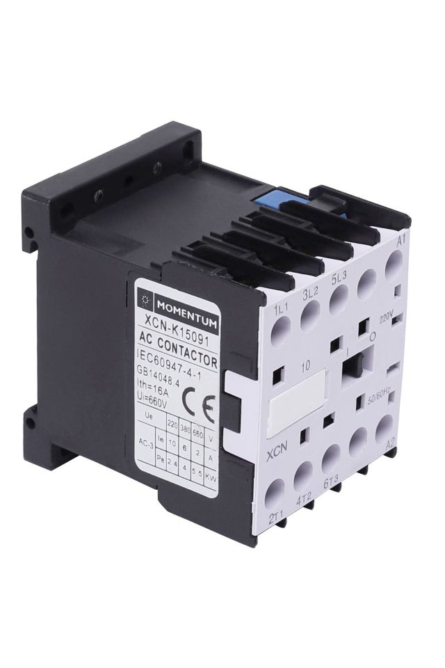Momentum Kontaktör 230VAC 9A 4kW 1NC XCN-15092