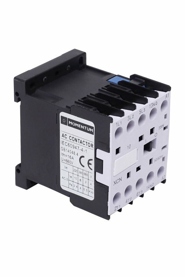 Momentum Kontaktör 24VAC 9A 4kW 1NO XCN-17091