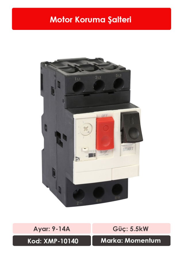 Momentum Motor Koruma Şalteri 9-14A XMP-10140