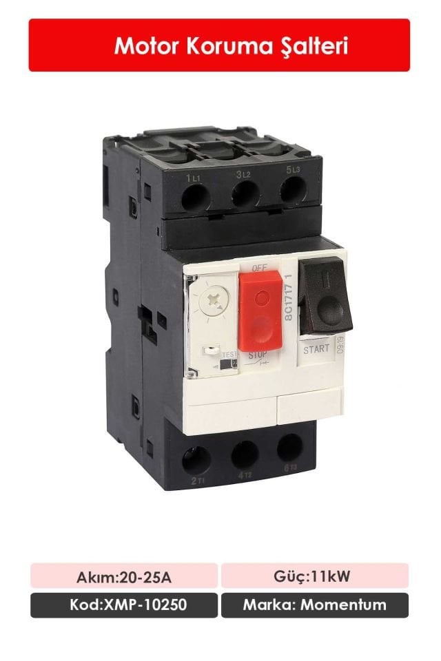 Momentum Motor Koruma Şalteri 20-25A XMP-10250