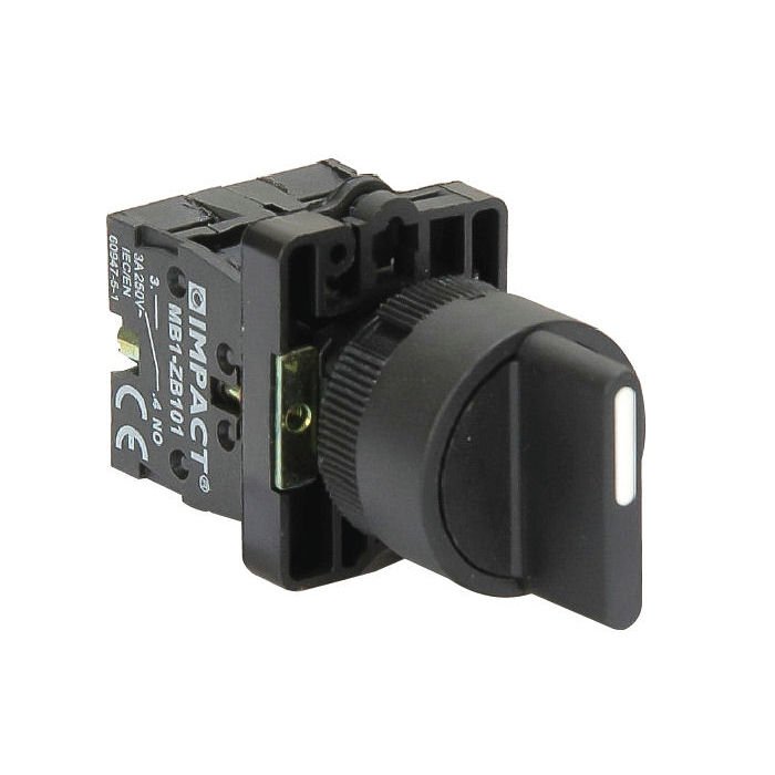 Impact 22mm Yaylı Mandal Buton 1-0-2 2NO MB3-ED530