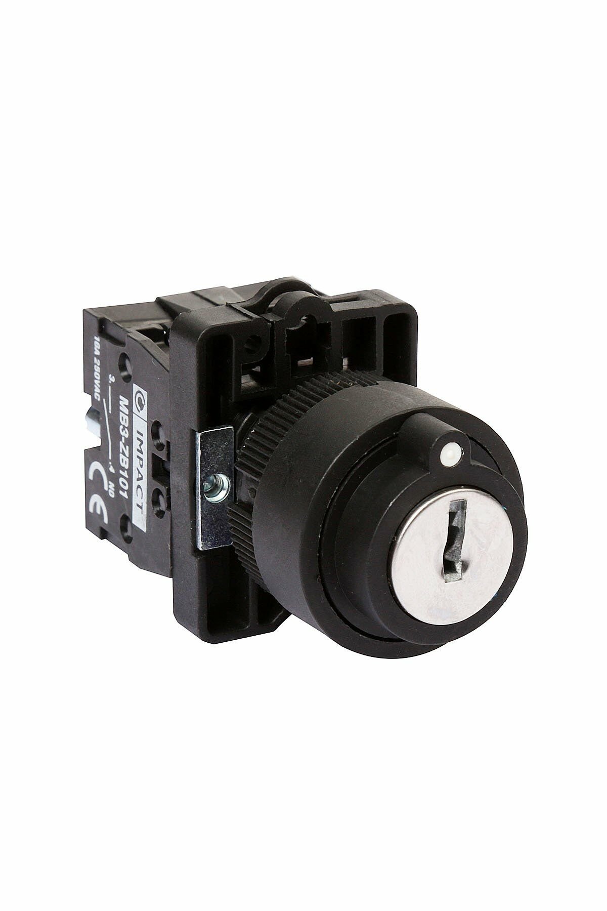 Impact 22mm Anahtarlı Buton 1-0-2 2NO MB3-EG330