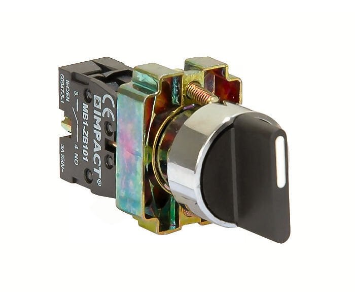 Impact 22mm Yaylı Mandal Buton 0-1 NO MB3-BD410