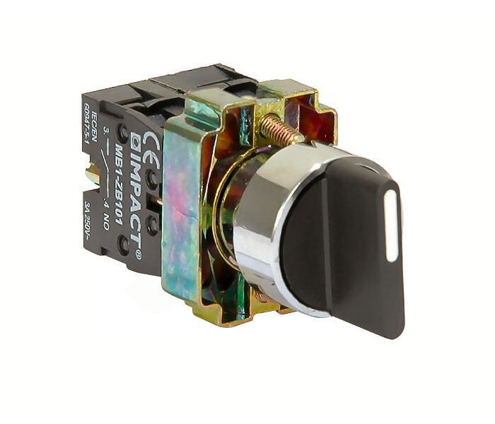 Impact 22mm Yaylı Mandal Buton 1-0-2 2NO MB3-BD530