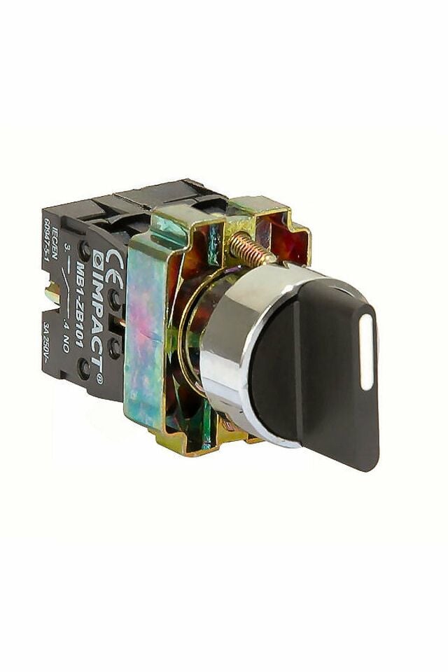 Impact 22mm Yaylı Mandal Buton 1-0-2 2NO MB3-BD530