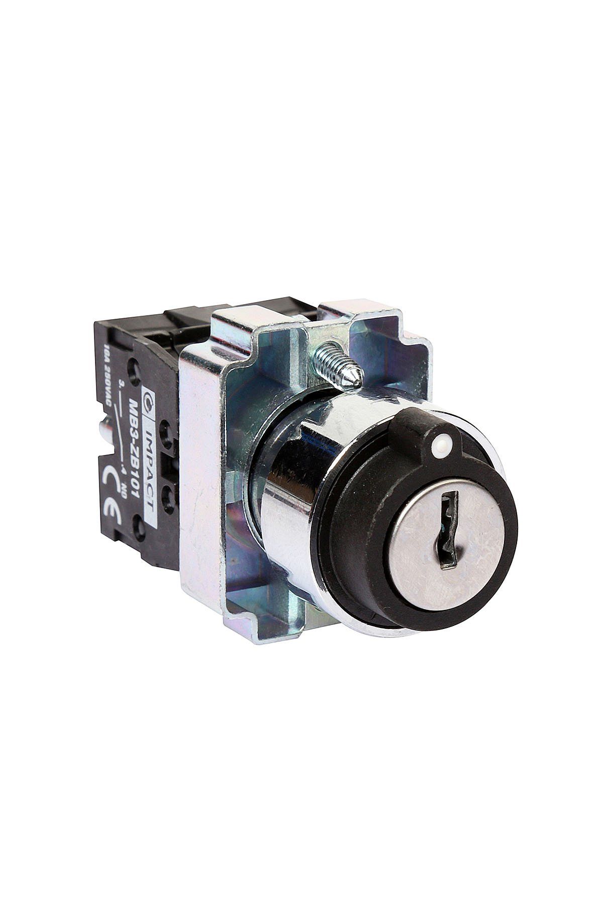 Impact 22mm Anahtarlı Buton 1-0-2 2NO MB3-BG330
