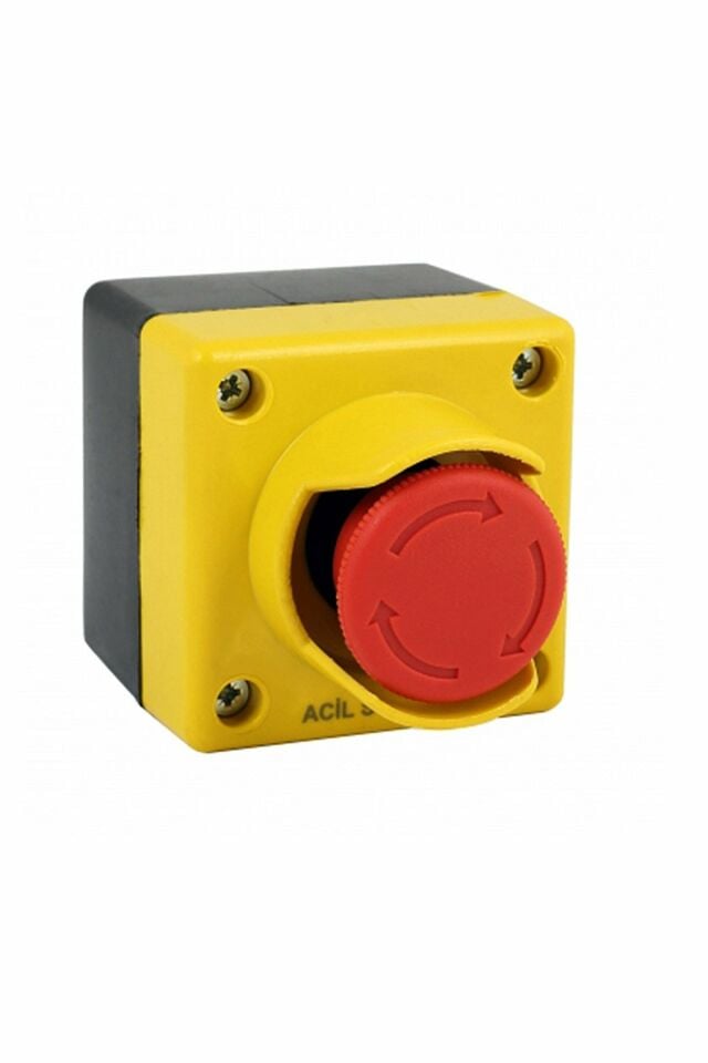 Impact Kutulu Acil Butonu Korumalı MB3-BX151