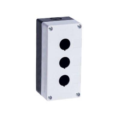 Impact 22mm Üçlü Boş Buton Kutusu MB3-BH300