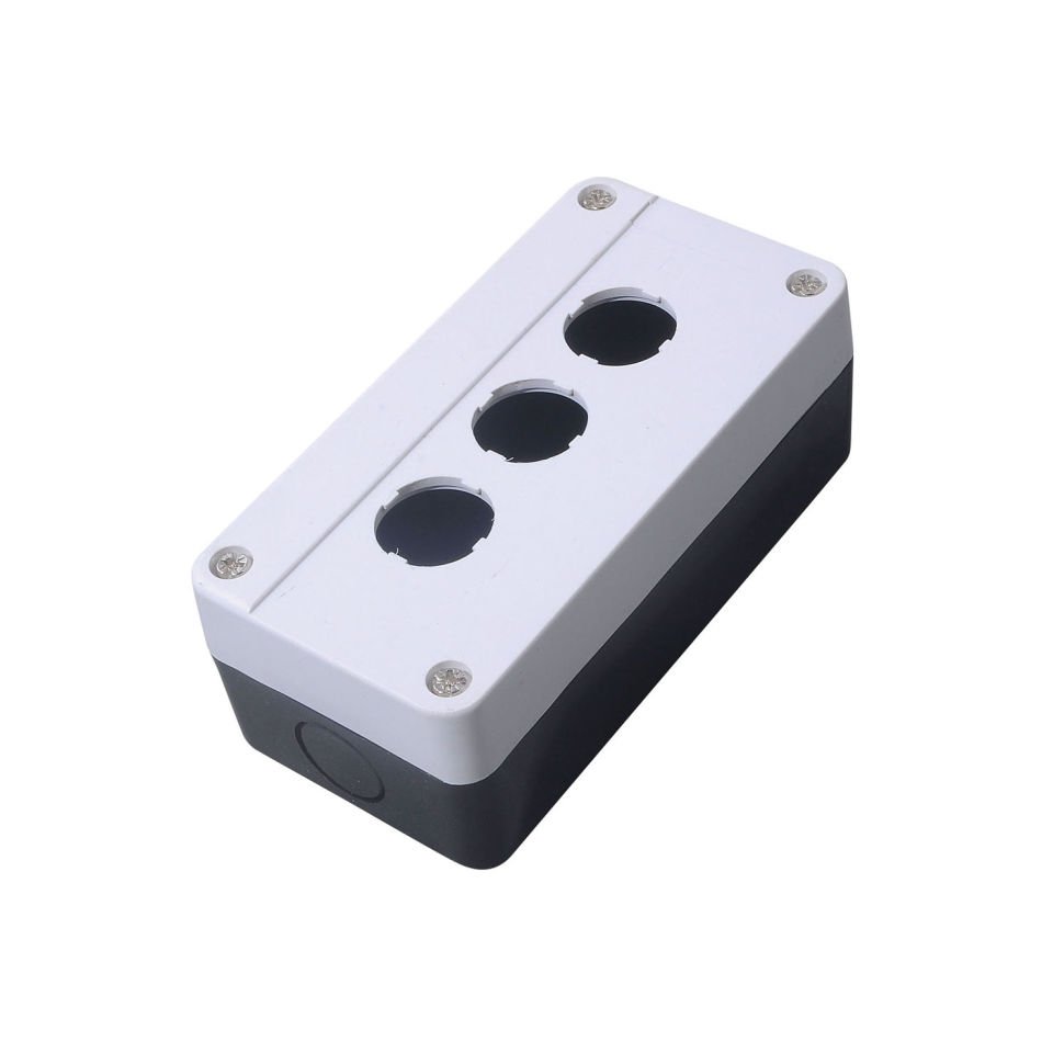 Impact 22mm Üçlü Boş Buton Kutusu MB3-BH300