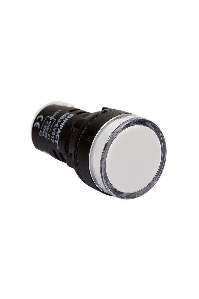 Momentum 22mm Led Sinyal Lambası 230VAC Beyaz MB3-EV916