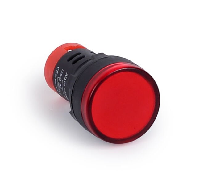 Momentum 22mm Led Sinyal Lambası 230VAC Kırmızı MB3-EV946