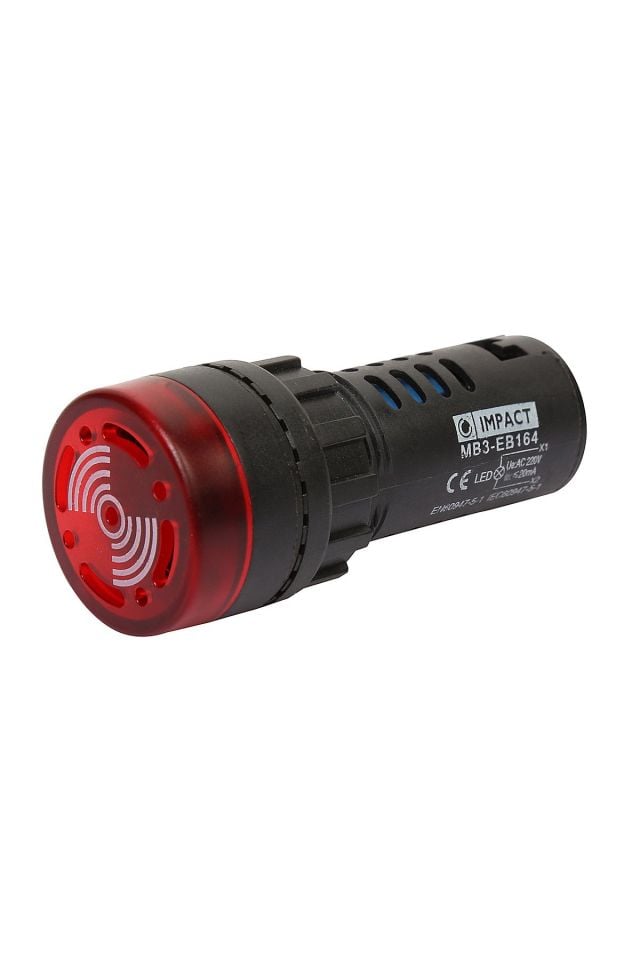 Momentum 22mm Ledli Buzzer 230VAC MB3-EB164