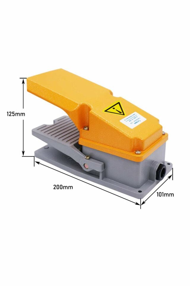 Momentum Döküm Korumalı Ayak Pedalı NO+NC MPD-15400