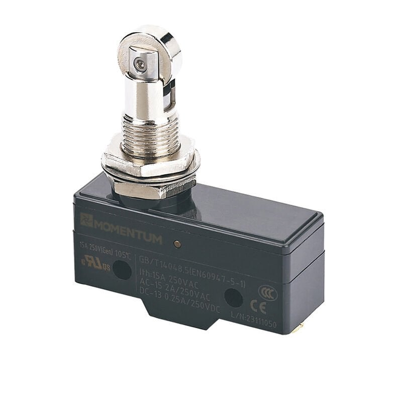 Momentum Mikro Switch Düz Makaralı Pim NO+NC MGB-51308