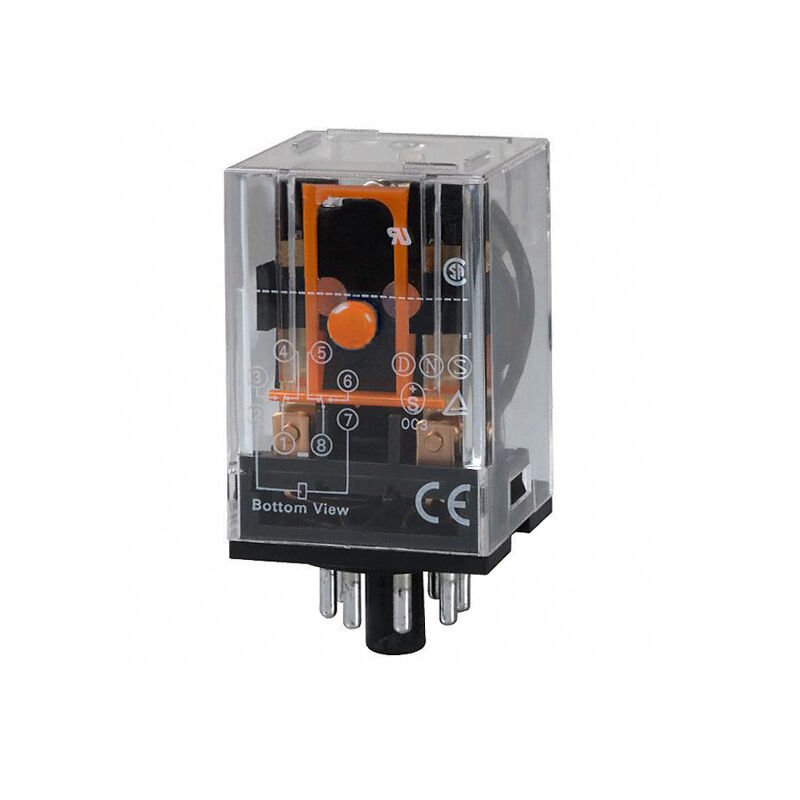 Momentum Röle 2 Kontak 8 Pin 10A Bobin:12VDC MRL-62006