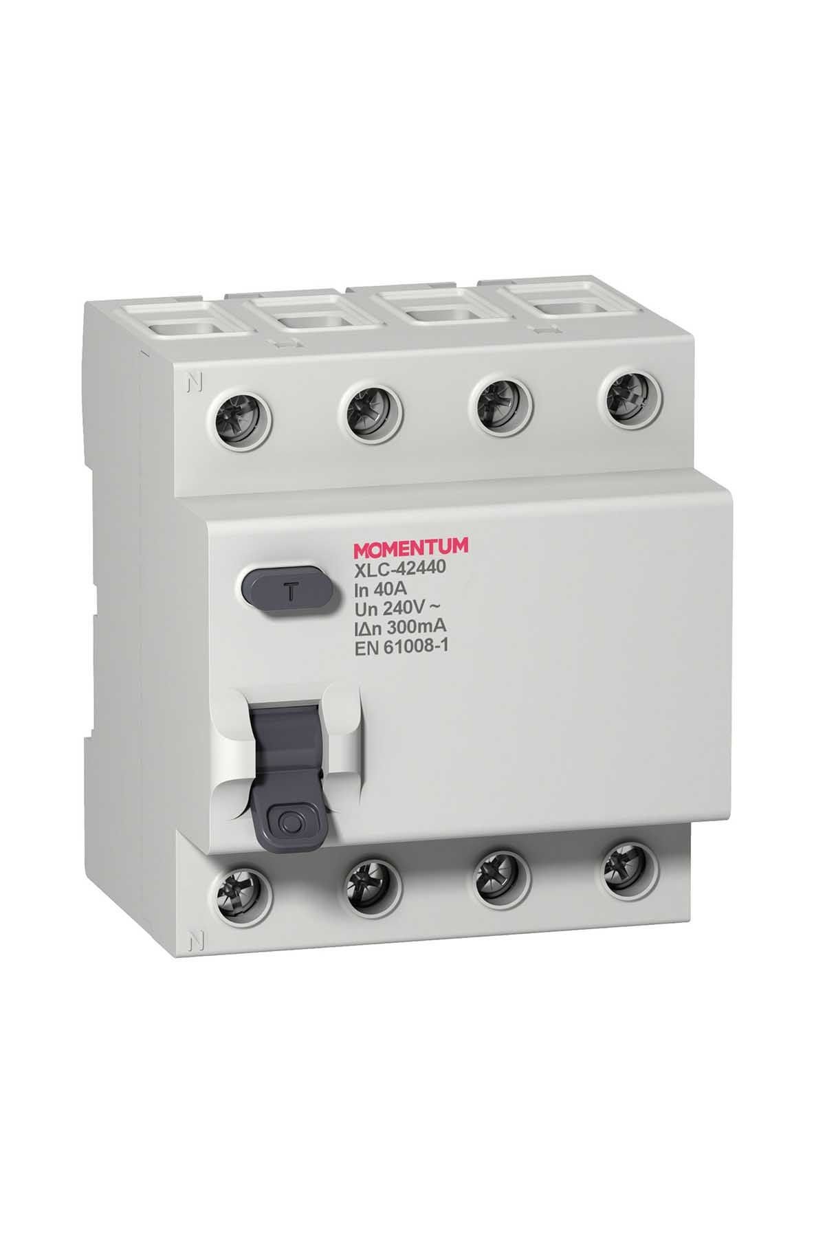 Momentum Kaçak Akım Rölesi 30mA 4x25A XLC-41425