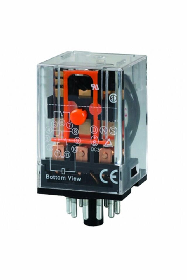 Momentum Röle 3 Kontak 11 Pin 10A Bobin:230VAC MRL-63005