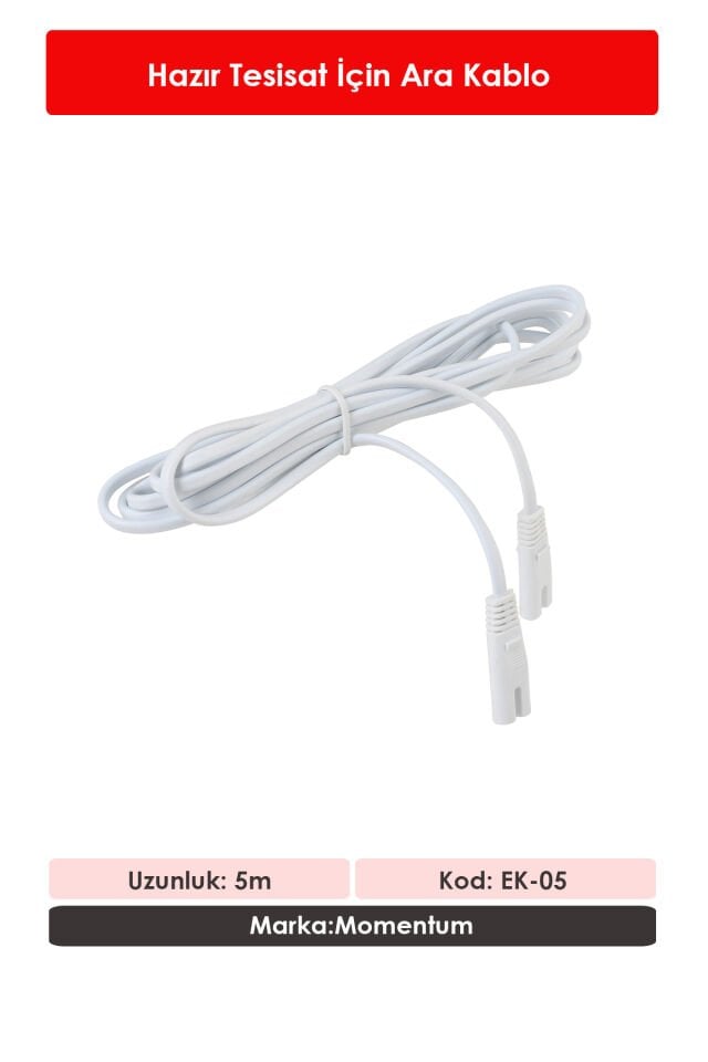 Momentum Soketli Kablo 5mt EK-05