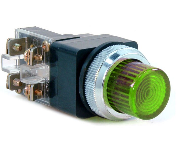 Momentum D30 Buton Işıklı NO+NC Yeşil MBW-51350