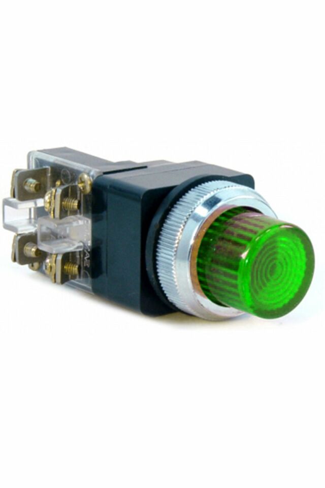 Momentum D30 Buton Işıklı NO+NC Yeşil MBW-51350