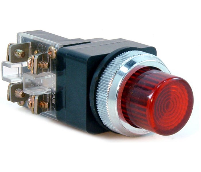 Momentum D30 Buton Işıklı NO+NC Kırmızı MBW-51450