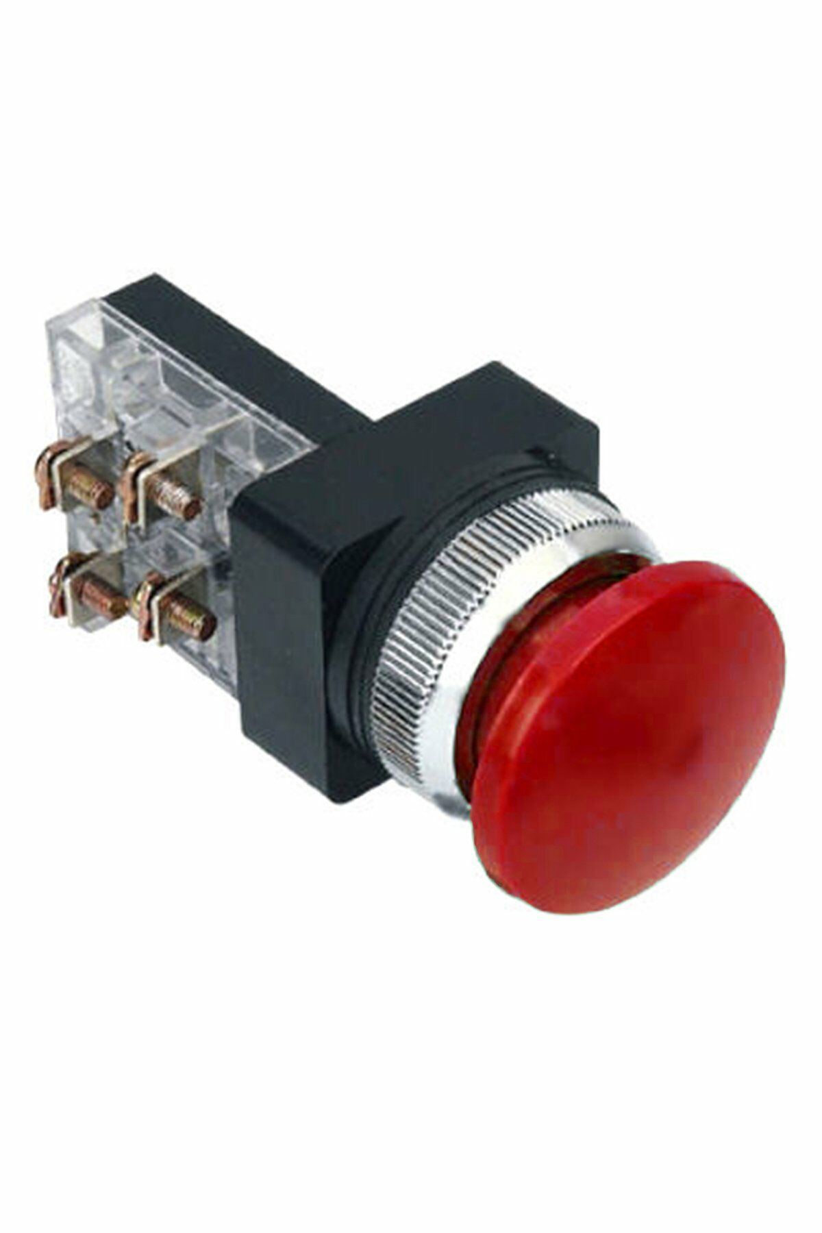 Momentum D30 Buton Mantar NO+NC Kırmızı MBW-81450