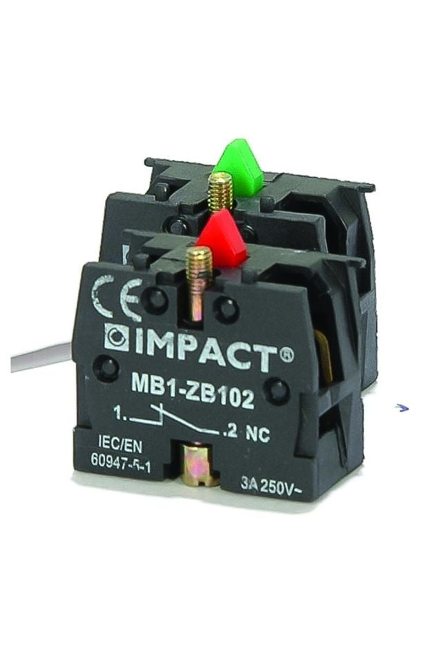 Impact D22 Kontak Blok NO MB3-ZB101