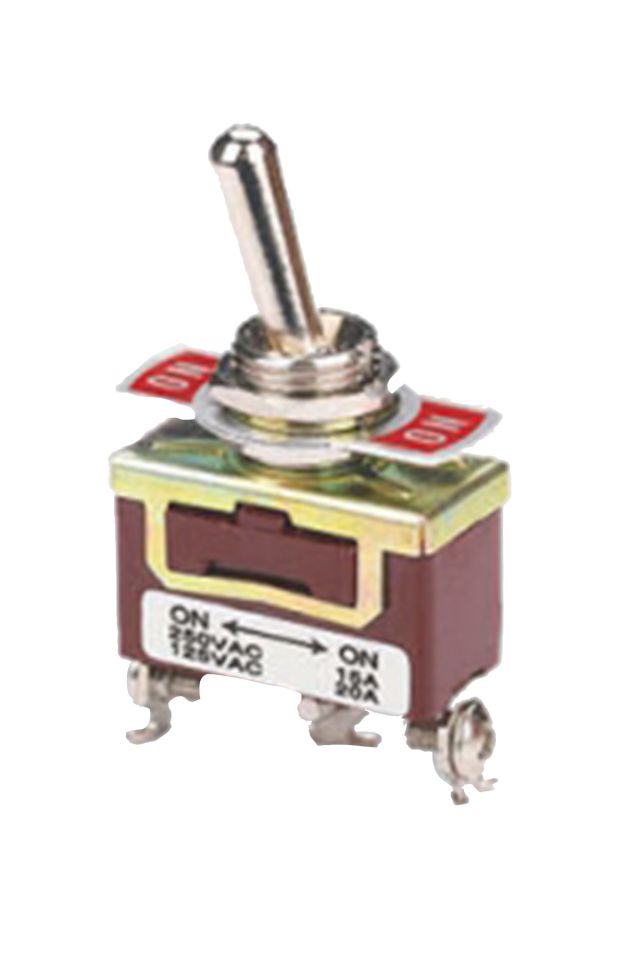 Momentum Toggle Switch 2 Kutup 16A/250VAC 6 Pin On-On MTX-16202