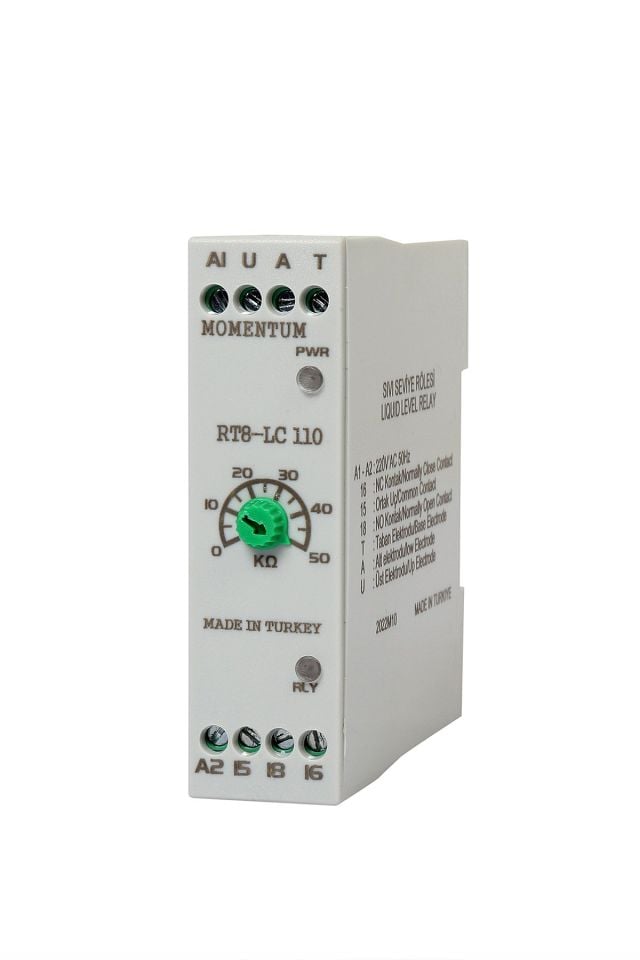 Momentum Sıvı Seviye Rölesi Ayarlı 0-50kOhm RT8-LC110