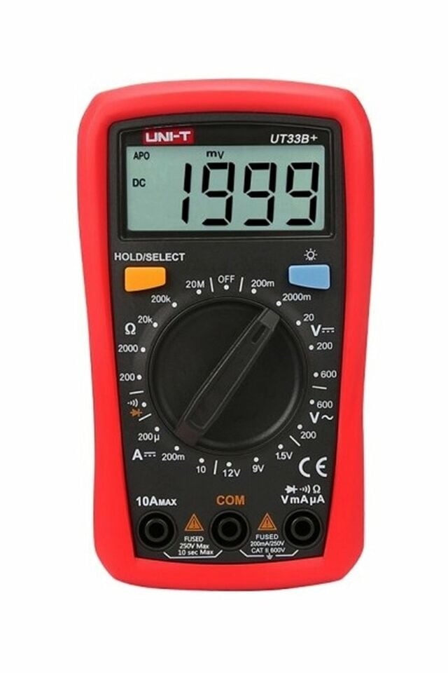 UNI-T Dijital Multimetre UT33B+