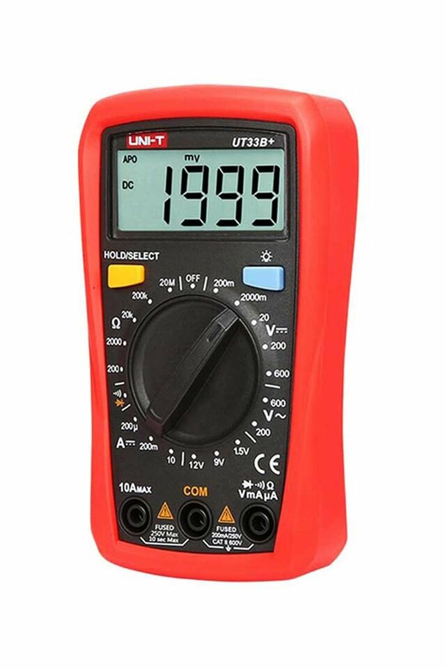 UNI-T Dijital Multimetre UT33B+