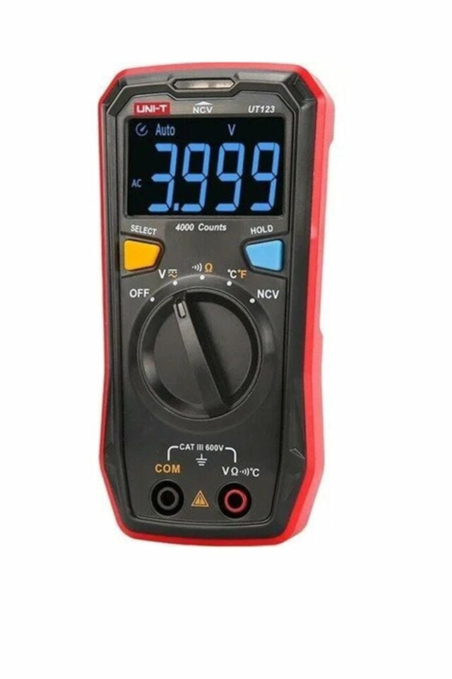 UNI-T Mini Dijital Multimetre UT123