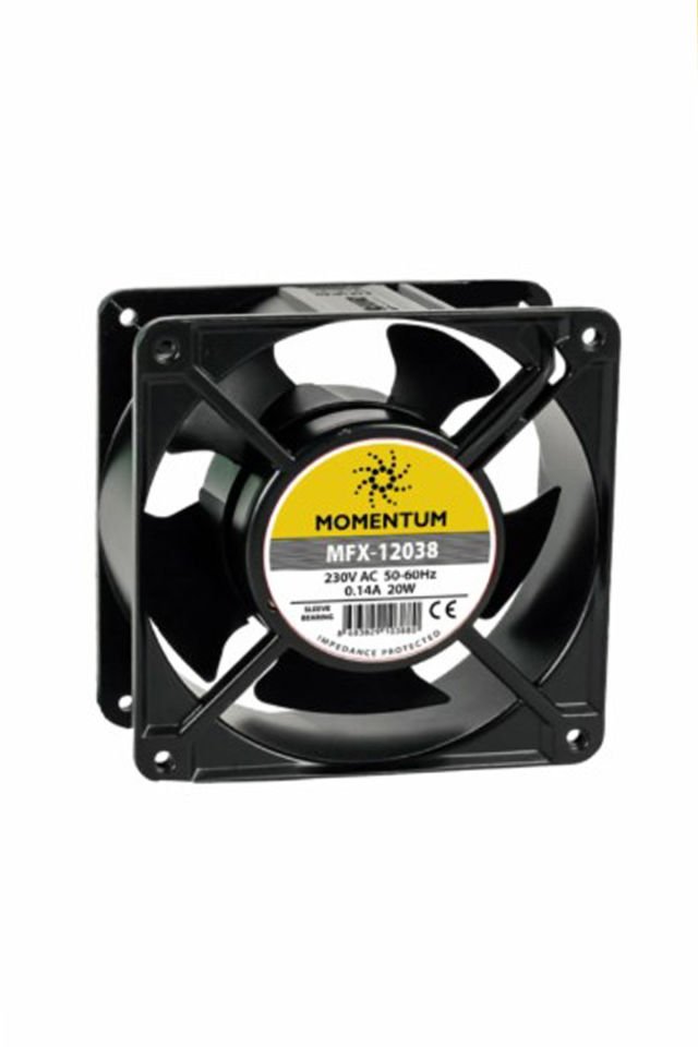 Momentum Fan 120x120x38mm 230VAC Kayar Yatak MFX-12038-HSPQ-5