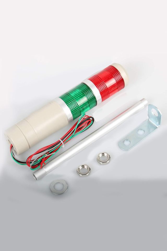 Momentum D50 Işıklı Kolon 24VDC Sabit Kırmızı Yeşil MST-51072
