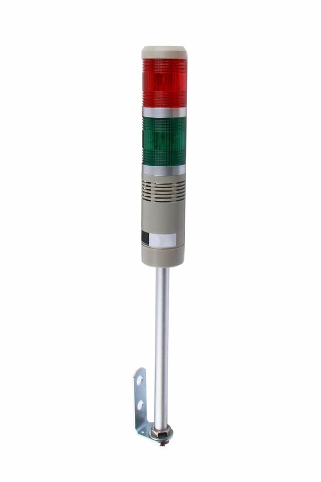 Momentum D50 Işıklı Kolon 230VAC Sabit Buzzer Kırmızı Yeşil MST-51152
