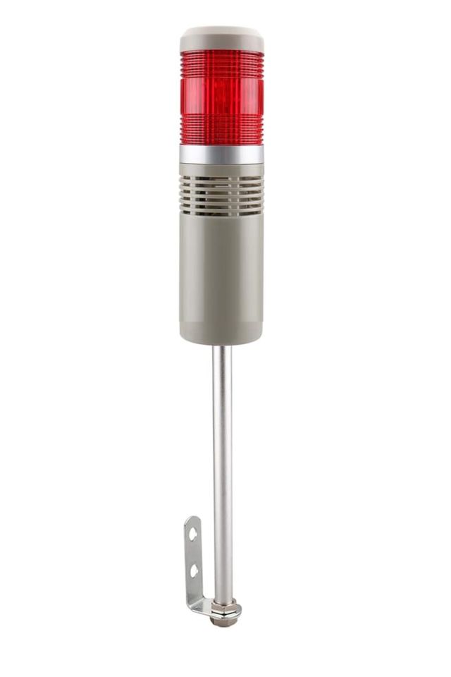 Momentum D50 Işıklı Kolon 24VDC Led Flaşör Buzzer Kırmızı MST-54171