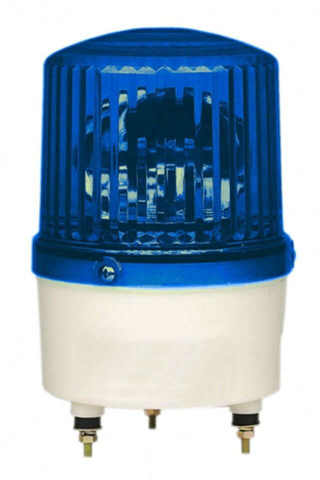 Momentum Döner Lamba D100 230VAC Mavi MRR-25156