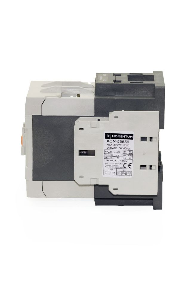 Momentum Kontaktör 3 Kutup/Bobin 230VAC Ie:85A 2NO+2NC XCN-55856