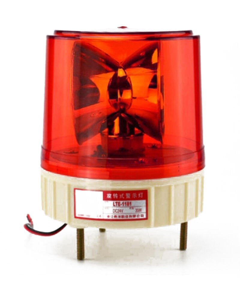 Momentum Döner Lamba D165 230VAC Kırmızı MRR-35154