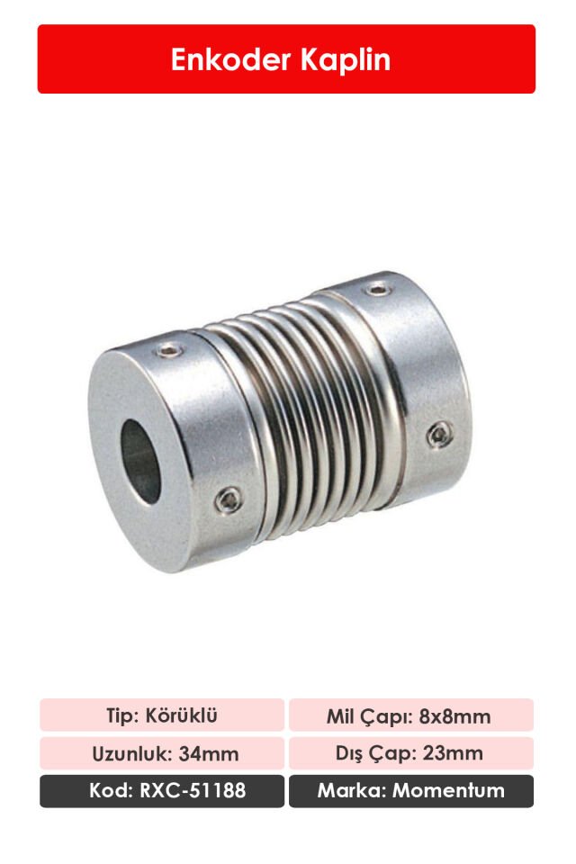 Momentum Kaplin Körüklü 8x8 RXC-51188