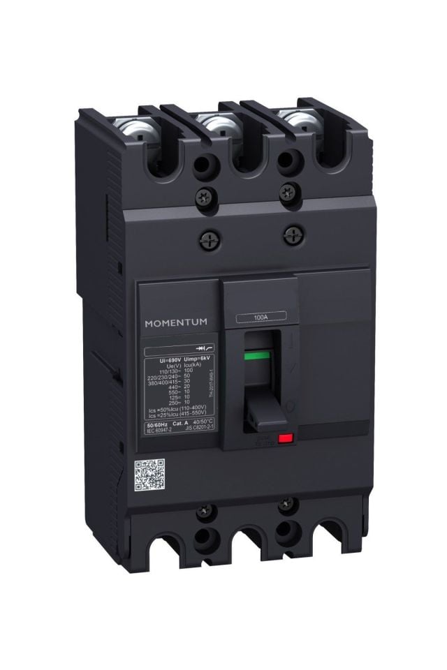 Momentum Termik Manyetik Kompakt Şalter 20KA 3X80A XZC-13080