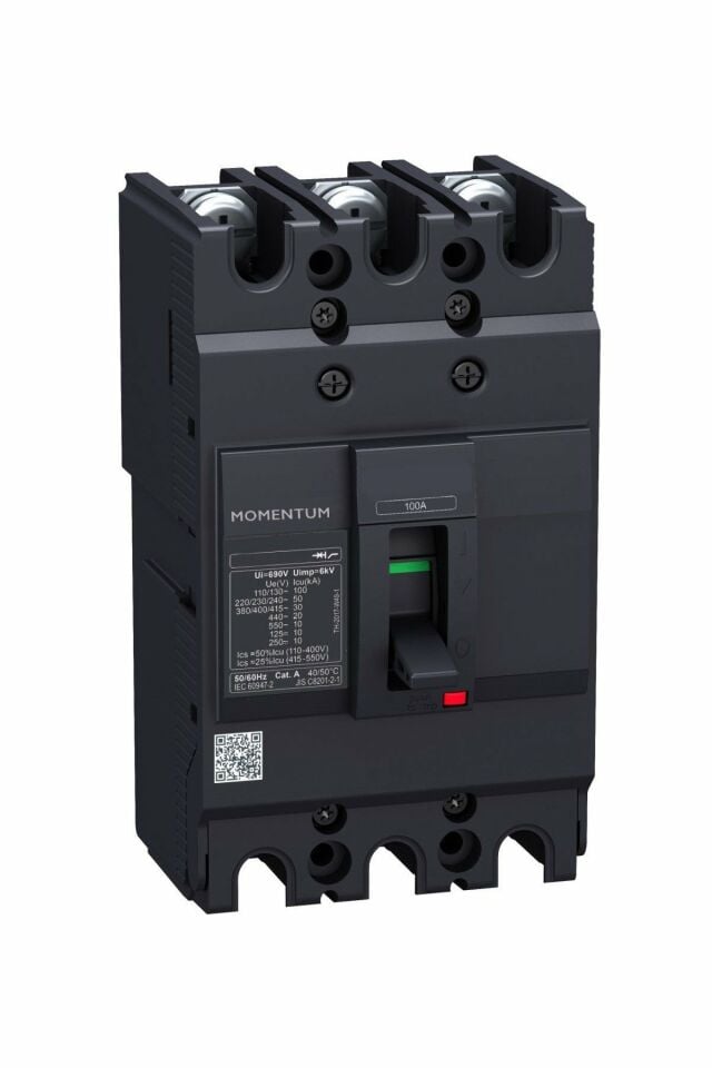 Momentum Termik Manyetik Kompakt Şalter 20KA 3X160A XZC-23160