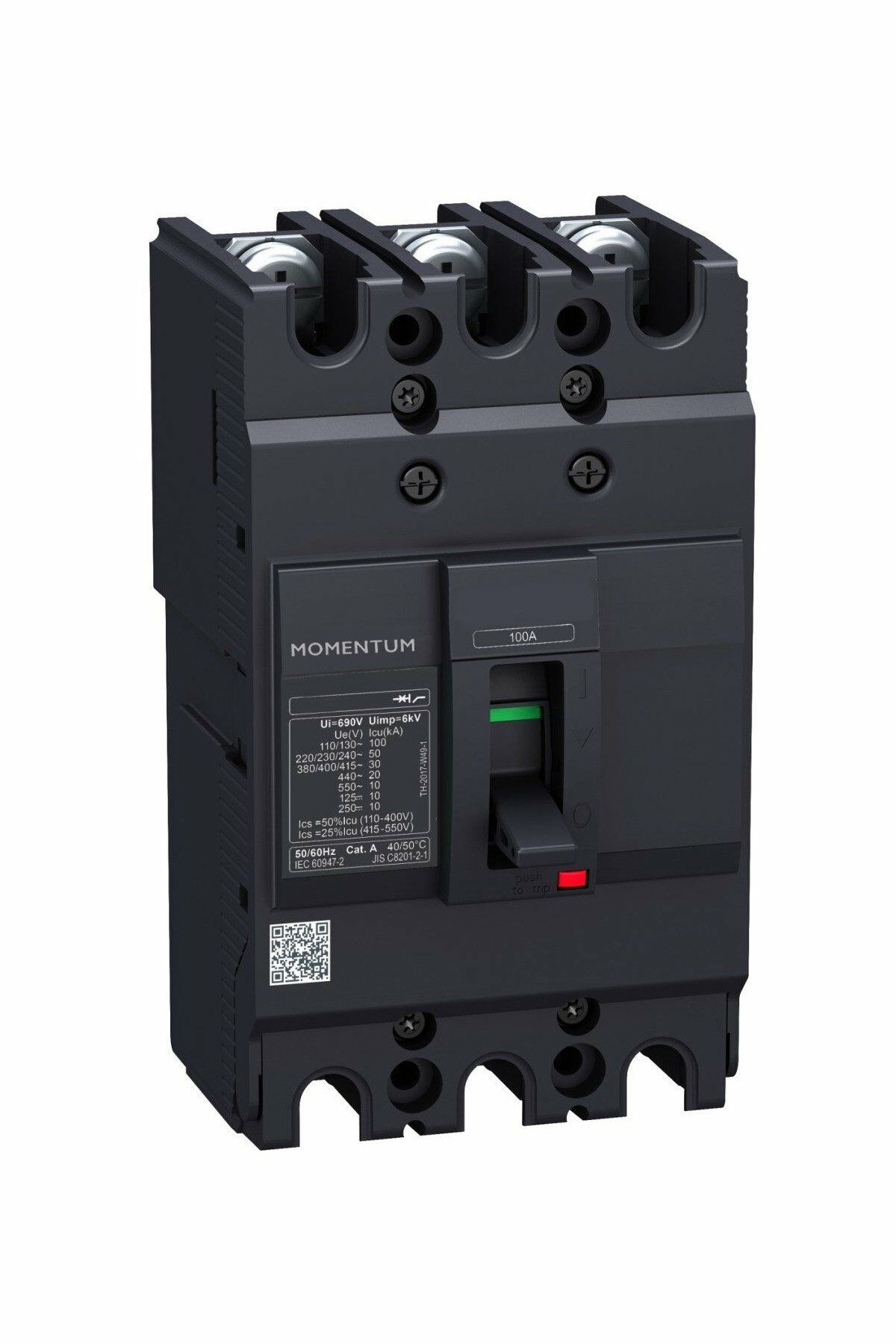 Momentum Termik Manyetik Kompakt Şalter 20KA 3X200A XZC-23200