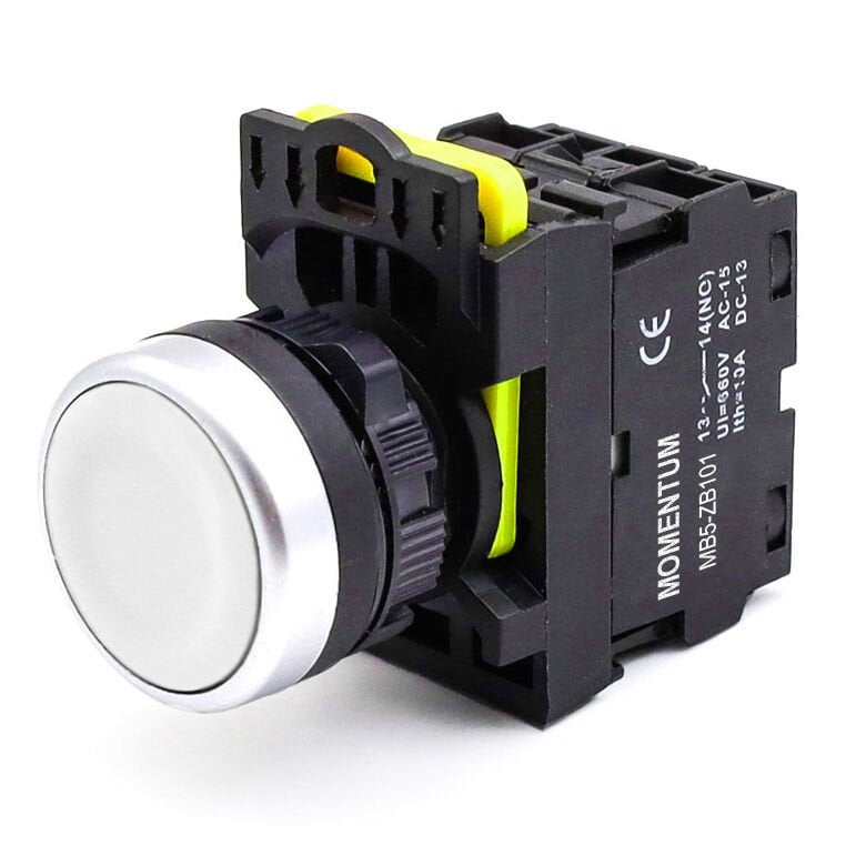 Momentum D22 Buton Yaylı Beyaz NO MB5-EA110