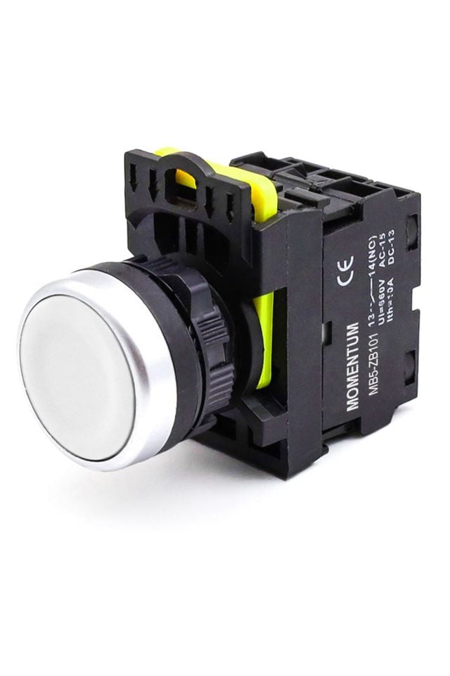 Momentum D22 Buton Yaylı Beyaz NO MB5-EA110